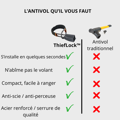 THIEFLOCK™ - Pack protection antivol de voiture